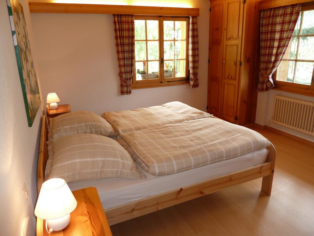 Chalet Charming Grachen Bagian luar foto